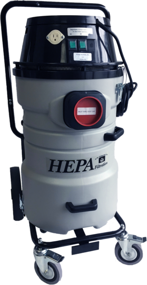 1103-2 2 Motor ROVAC® 20 gal. Removable Drum trolley